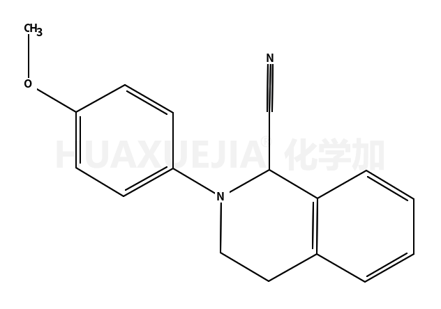 2-(4-甲氧基苯基)-1,2,3,4-四氢异喹啉-1-甲腈