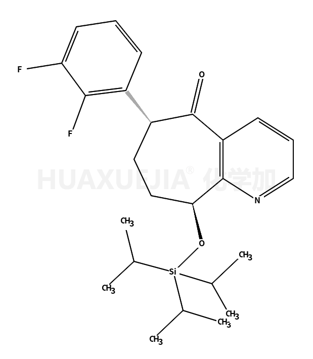 (6S,9R)-6-(2,3-二氟苯基)-6,7,8,9-四氢-9-[[三异丙基硅烷基]氧基]-5H-环庚三烯并[b]吡啶-5-酮