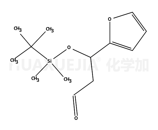 3-(tert-butyldimethylsilyloxy)-3-(furan-2-yl)-propanal