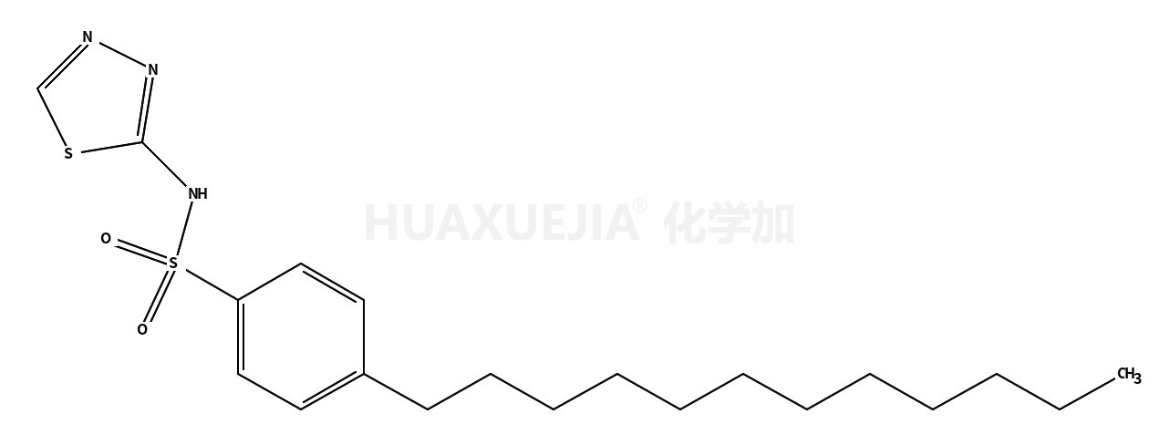 4-Dodecyl-N-(1,3,4-thiadiazol-2-yl)benzenesulfonamide