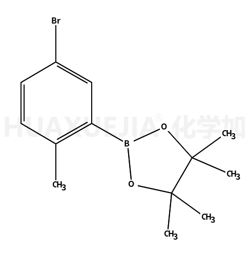 2-(5-溴-2-甲基苯基)-4,4,5,5-四甲基-1,3,2-二噁硼烷