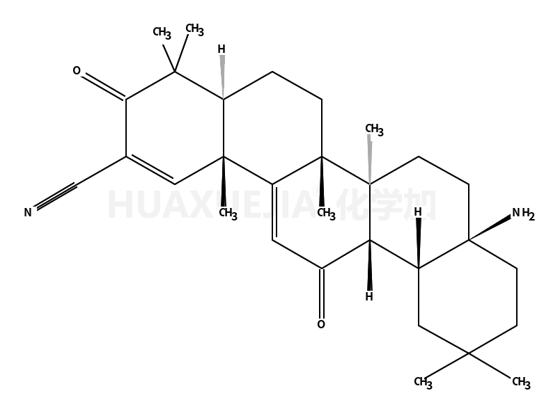 (4aR,6aS,6bR,8aS,12aS,12bR,14bS)-8a-Amino-4,4,6a,6b,11,11,14b-hep tamethyl-3,13-dioxo-3,4,4a,5,6,6a,6b,7,8,8a,9,10,11,12,12a,12b,13 ,14b-octadecahydro-2-picenecarbonitrile