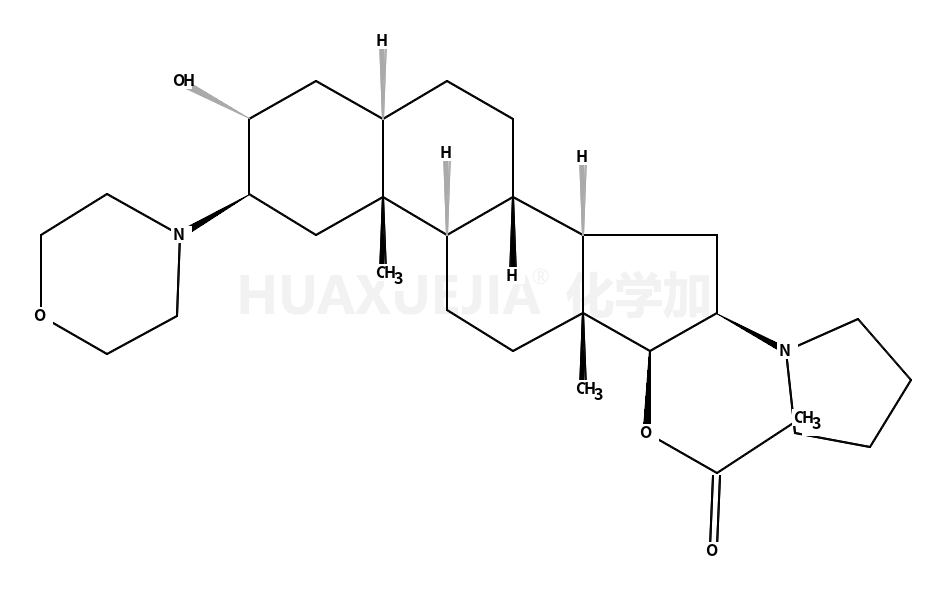 (2b,3a,5a,16b,17b)-17-乙酰氧基-3-羟基-2-(4-吗啉基)-16-(1-吡咯烷基)雄甾烷