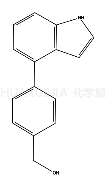 4-(4-hydroxymethylphenyl)indole