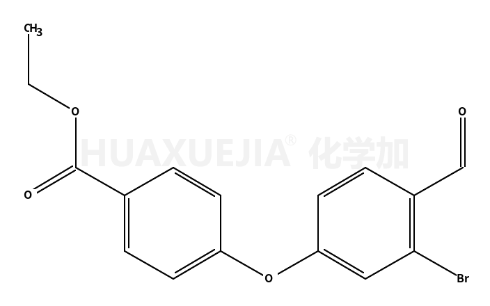 4-(3-溴-4-甲酰基苯氧基)苯甲酸乙酯