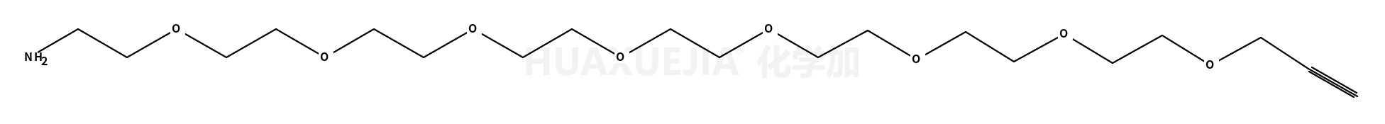 Propyne-PEG8-NH2