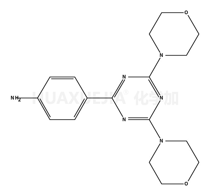 4-(4,6-di-4-morpholinyl-1,3,5-triazin-2-yl)Benzenamine