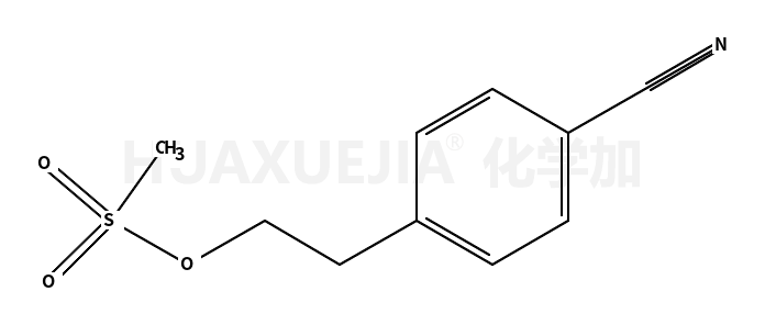 4-[2-[(甲基磺酰基)氧基]乙基]苯甲腈