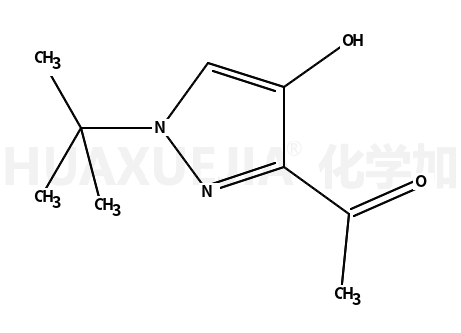 1-(1-叔丁基-4-羟基-1H-吡唑-3-基)乙酮
