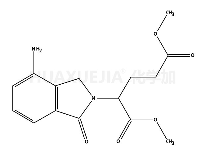 dimethyl 2-(4-amino-2,3-dihydro-1-oxo-1H-isoindol-2-yl)glutarate