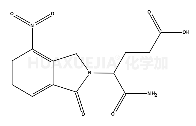 4-carbamoyl-4-(4-nitro-1-oxo-1,3-dihydroisoindol-2-yl)butyric acid