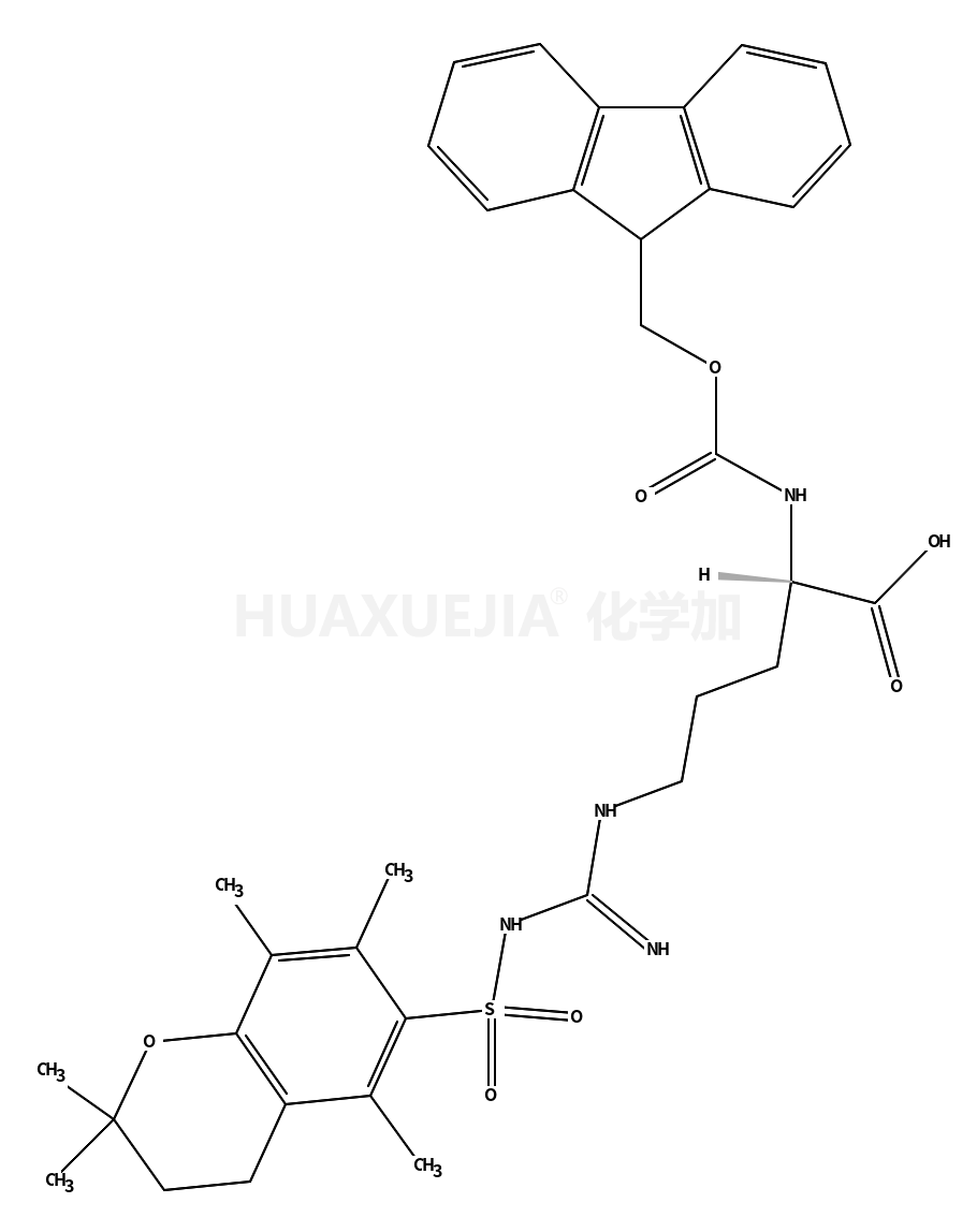 NΑ-FMOC-NΩ-(2,2,5,7,8-五甲基苯并二氢吡喃-6-磺酰基)-L-精氨酸