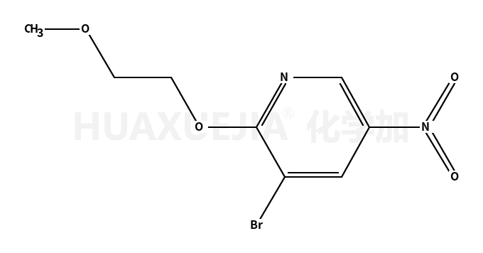 3-bromo-2-(2-methoxyethoxy)-5-nitropyridine