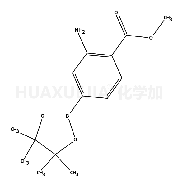 2-氨基-4-(4,4,5,5-四甲基-1,3,2-二噁硼烷-2-基)苯甲酸甲酯