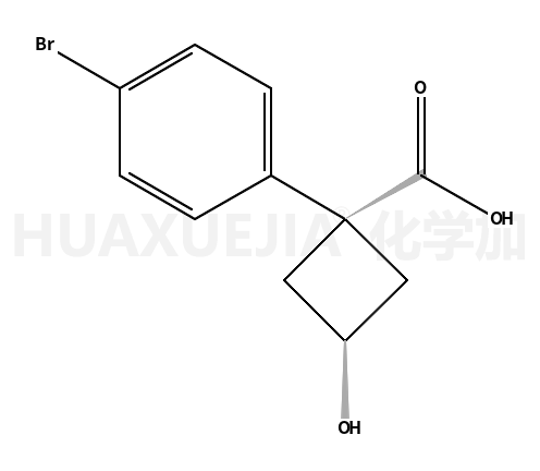 1-(4-溴苯基)-3-羟基环丁烷羧酸