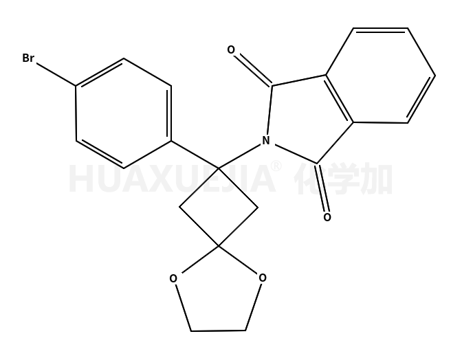 2-(2-(4-溴苯基)-5,8-二噁螺-[3.4]-2-辛基)异吲哚啉-1,3-二酮