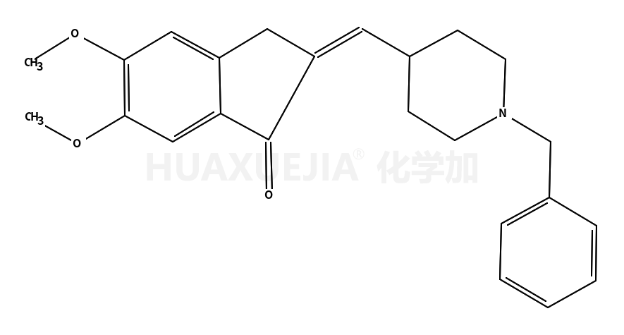 1-苄基-4-(5、6二甲氧基-1-茚酮-2-亚甲基)-哌啶