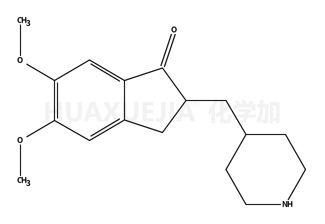 5,6-二甲氧基-2-(4-哌啶基)亚甲基-1-茚酮