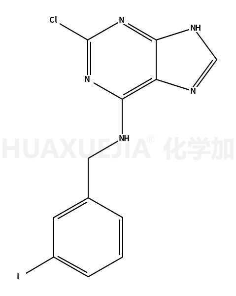 2-chloro-N-6-(3-iodobenzyl)adenine