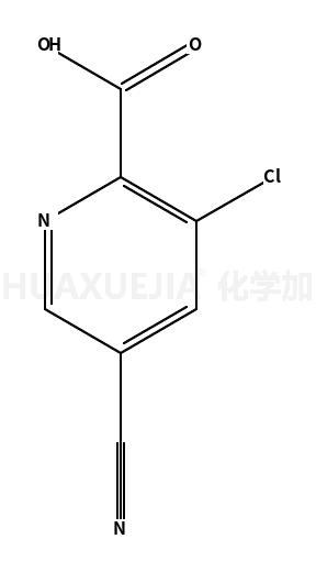 3-氯-5-氰基-吡啶-2-羧酸