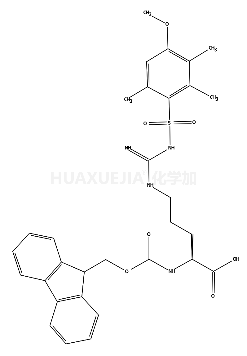 N-Fmoc-N’-(4-甲氧基-2,3,6-三甲基苯磺酰基)-D-精氨酸