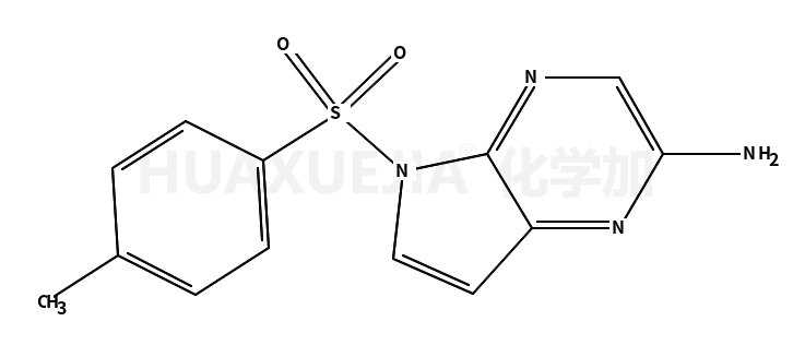 5-[(4-methylphenyl)sulfonyl]-5H-Pyrrolo[2,3-b]pyrazin-2-amine