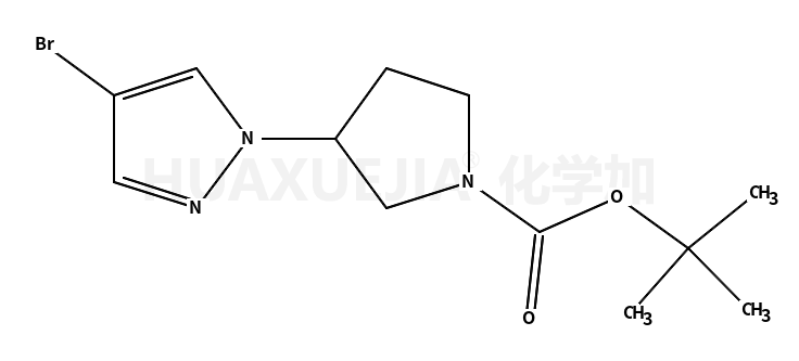 3-(4-溴-1H-吡唑-1-基)吡咯烷-1-羧酸叔丁酯
