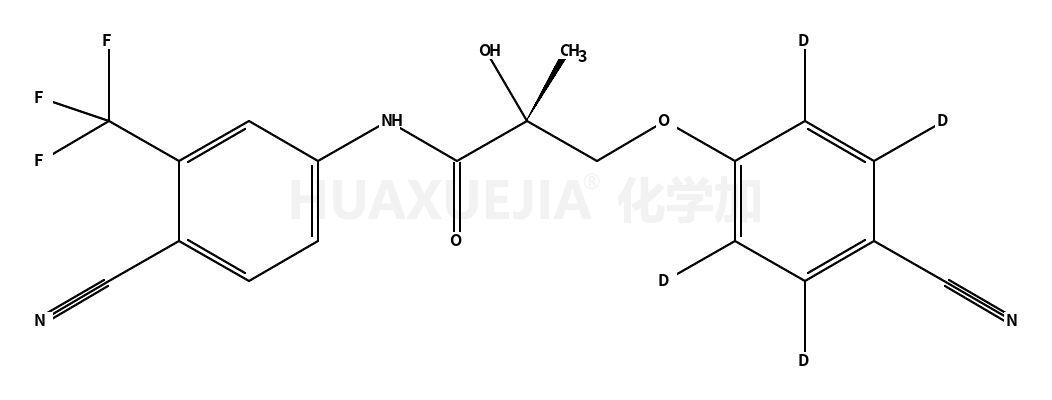 (2S)-3-(4-氰基苯氧基-2,3,5,6-D4)-N-[4-氰基-3-(三氟甲基)苯基]-2-羟基-2-甲基丙酰胺