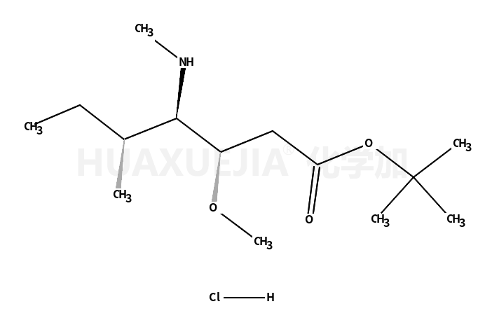 (3R,4S,5S)-tert-butyl 3-Methoxy-5-Methyl-4-(MethylaMino)heptanoate hydroc hloride