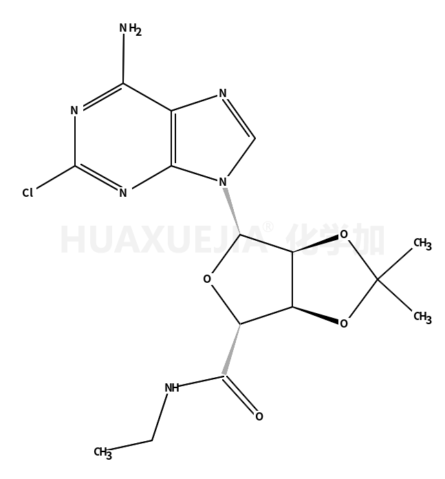 2-氯-2,3-o-异亚丙基腺苷酸-5-n-乙基羧酰胺