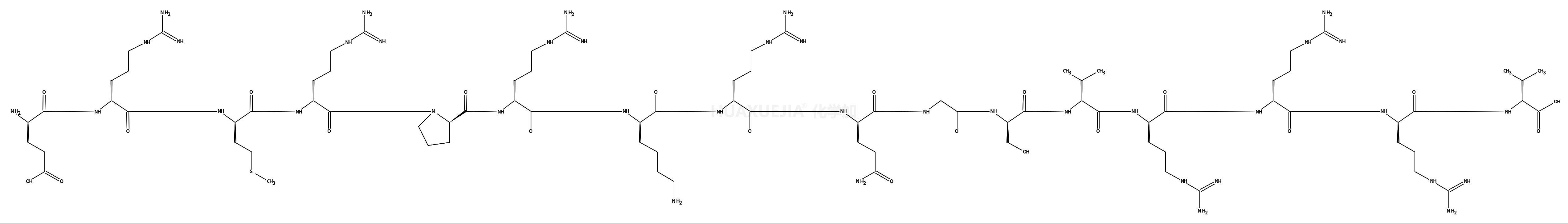 H-GLU-ARG-MET-ARG-PRO-ARG-LYS-ARG-GLN-GLY-SER-VAL-ARG-ARG-ARG-VAL-OH