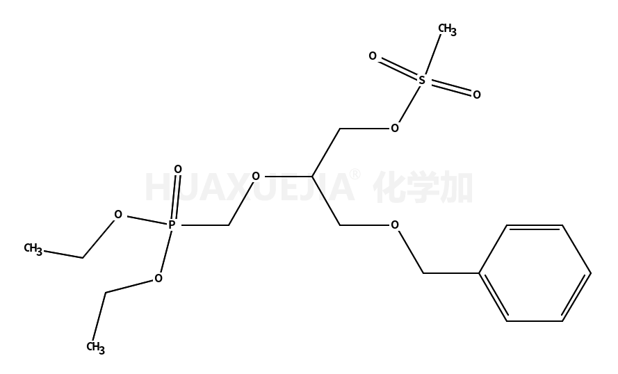 (R)-[[1-[[(甲基磺酰)氧]甲基]-2-苄氧基乙氧基]甲基]膦酸二乙酯