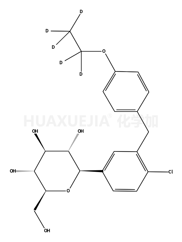 (2S,3R,4R,5S,6R)-2-[4-chloro-3-[[4-(1,1,2,2,2-pentadeuterioethoxy)phenyl]methyl]phenyl]-6-(hydroxymethyl)oxane-3,4,5-triol