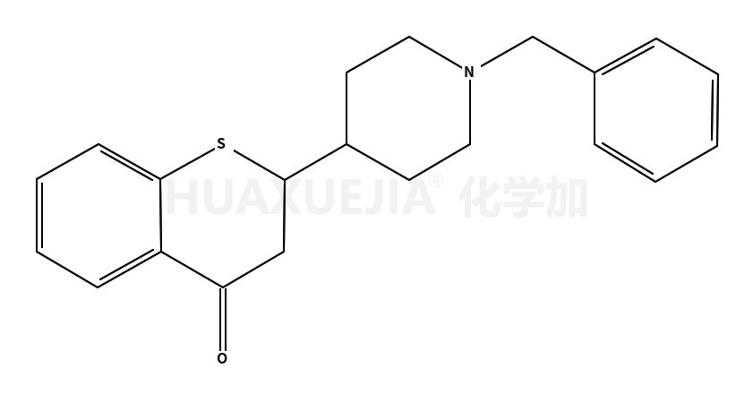 2,3-二氢-2-[1-(苯基甲基)-4-哌啶基]-4H-1-苯并硫代吡喃-4-酮