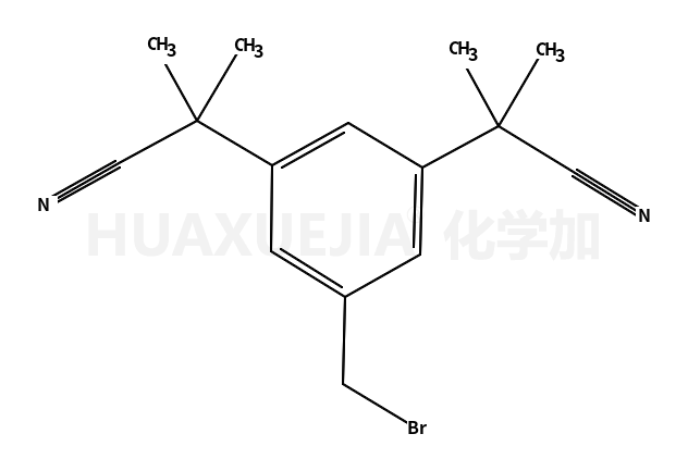 5-溴甲基-a,a,a',a'-四甲基-1,3-二乙氰基苯