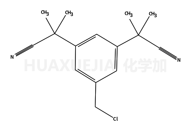 2-[3-(chloromethyl)-5-(2-cyanopropan-2-yl)phenyl]-2-methylpropanenitrile