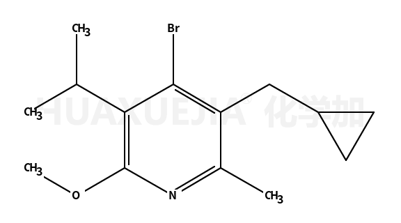 4-bromo-5-(cyclopropylmethyl)-2-methoxy-6-methyl-3-propan-2-ylpyridine