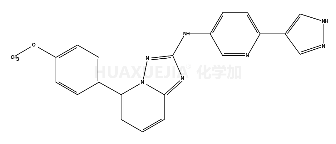 N-(6-(1H-吡唑-4-基)吡啶-3-基)-5-(4-甲氧基苯基)-[1,2,4]噻唑并[1,5-a]吡啶-2-胺