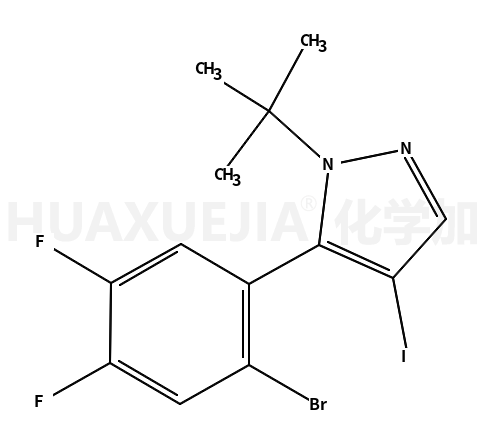 5-(2-溴-4,5-二氟苯基)-1-叔丁基-4-碘-1H-吡唑