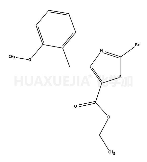 ethyl 2-bromo-4-[(2-methoxyphenyl)methyl]-1,3-thiazole-5-carboxylate