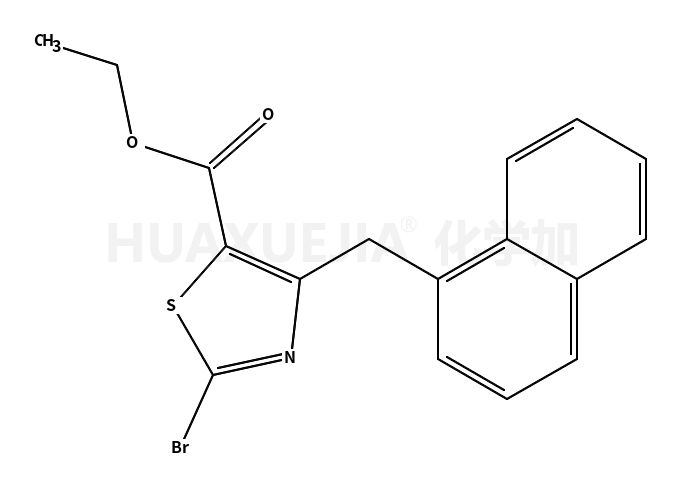 ethyl 2-bromo-4-(naphthalen-1-ylmethyl)-1,3-thiazole-5-carboxylate