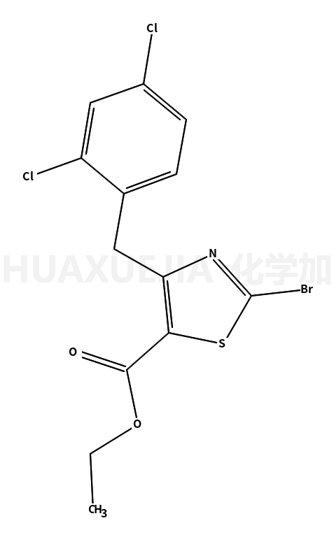 ethyl 2-bromo-4-[(2,4-dichlorophenyl)methyl]-1,3-thiazole-5-carboxylate