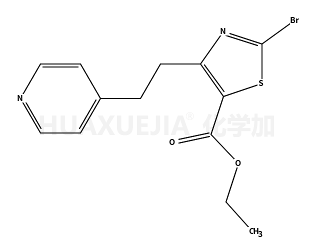 ethyl 2-bromo-4-(2-pyridin-4-ylethyl)-1,3-thiazole-5-carboxylate