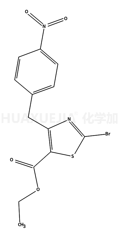 ethyl 2-bromo-4-[(4-nitrophenyl)methyl]-1,3-thiazole-5-carboxylate