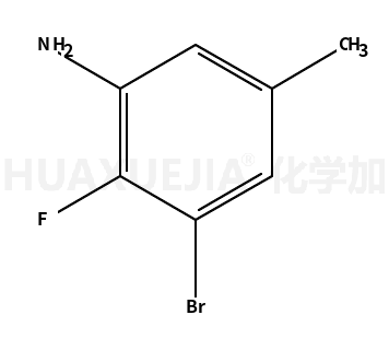 3-溴-2-氟-5-甲基-苯胺