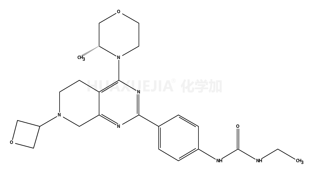 N-ETHYL-N'-[4-[5,6,7,8-四氢-4-[(3S)-3-甲基-4-吗啉基]-7-(3-氧杂环丁基)吡啶并[3,4-D]嘧啶-2-基]苯基]脲