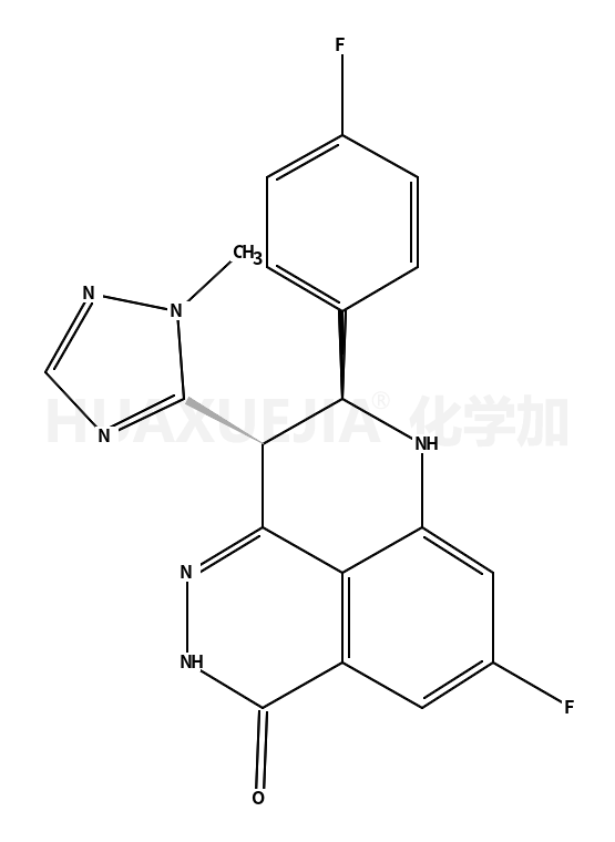 (8R,9S)-5-fluoro-8-(4-fluorophenyl)-9-(1-methyl-1H-1,2,4-triazol-5-yl)-8,9-dihydro-2H-pyrido[4,3 ,2-de] phthalazin-3(7H)-one