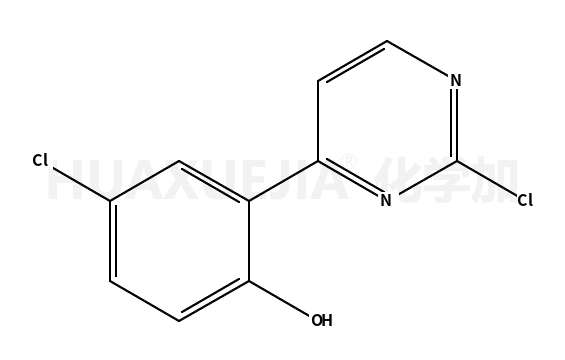4-chloro-2-(2-chloropyrimidin-4-yl)phenol