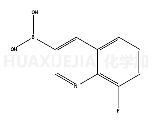 (8-fluoroquinolin-3-yl)boronic acid