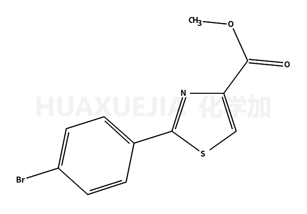 Methyl 2-(4-bromophenyl)-1,3-thiazole-4-carboxylate